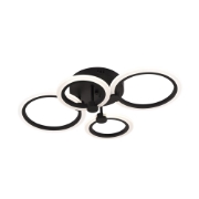 Imagine Lustra Urban LED 45W 3CCT 3150lm IP20, Negru, Erste