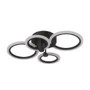 Imagine Lustra Urban LED 45W 3CCT 3150lm IP20, Negru, Erste