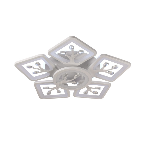Imagine Plafoniera Trees LED 88W 3CCT 4400lm, alb, Erste