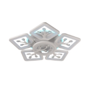 Imagine Plafoniera Trees LED 88W 3CCT 4400lm, alb, Erste