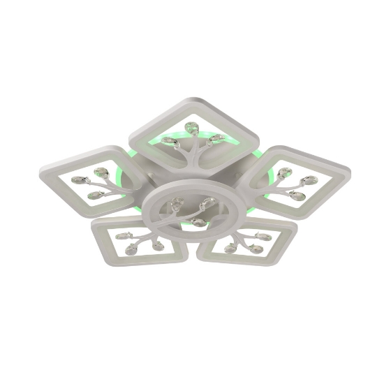 Imagine Plafoniera Trees LED 88W 3CCT 4400lm, alb, Erste