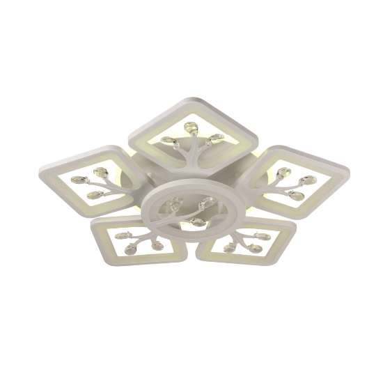Imagine Plafoniera Trees LED 88W 3CCT 4400lm, alb, Erste