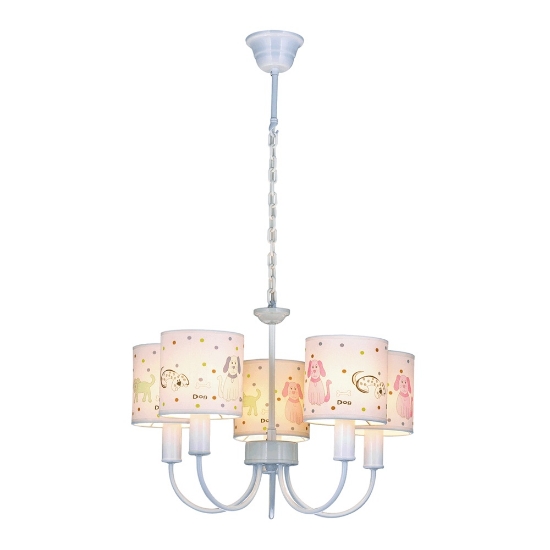Imagine Lustra Dog Multicolor 5xE14 40W
