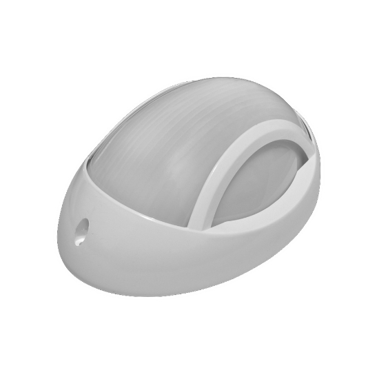 Imagine Plafoniera 1xE27 60W IP54 Nem Elips Alb Opac