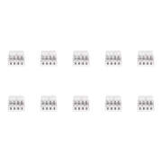 Imagine Clemă legătură 8 conductoare FY 0,5-2,5 mm², set 10 buc – WAGO | 2273-208