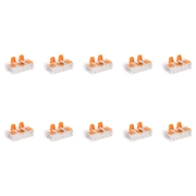 Imagine Clemă legătură 5 conductoare FY/MYF 0,2-4 mm², set 10 buc – WAGO | 221-415