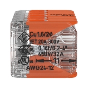 Imagine Conector îmbinare 10 conductoare FY/MYF 0,2-4 mm² – WAGO | 221-420