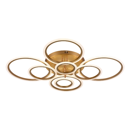 Imagine Lustră Glovy LED 125W 3CCT 7500lm auriu dimabilă - ERSTE