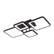 Imagine Plafoniera Ambient LED 70W 3CCT 3850lm, negru, Erste