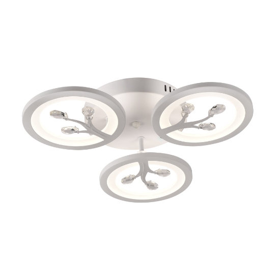 Imagine Plafoniera Tress LED 50W 3CCT 4250lm IP20, alb, Erste