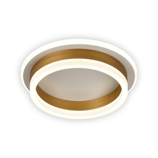 Imagine Plafoniera Auro LED 35W 3CCT 2900lm IP20, auriu, Erste