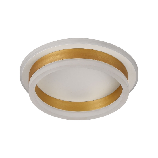 Imagine Plafoniera Auro LED 35W 3CCT 2900lm IP20, auriu, Erste