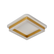 Imagine Plafoniera Zino LED 40W 3CCT 3920lm IP20, auriu, Erste
