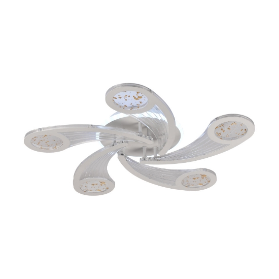 Imagine Plafoniera Drop LED 70W 3CCT 6650lm IP20, alb, Erste