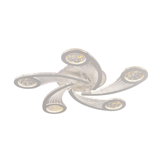 Imagine Plafoniera Drop LED 70W 3CCT 6650lm IP20, alb, Erste