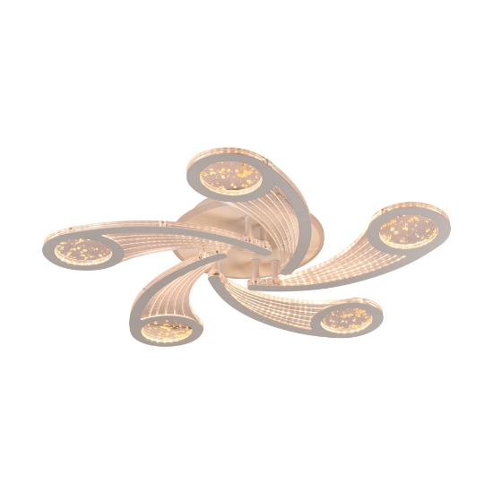 Imagine Plafoniera Drop LED 70W 3CCT 6650lm IP20, alb, Erste