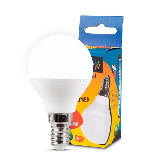 Imagine Bec LED Sferic 5W E14 6400K NEW