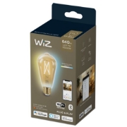 Imagine Bec LED filament  ST64 6.7-60W E27 920-950, auriu, Wiz