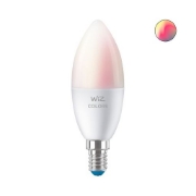 Imagine Bec LED lumanare C37 4.9-40W E14 922-965 RGB wifi, Wiz