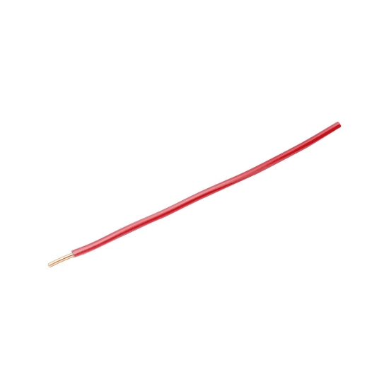 Imagine Conductor rigid cupru, FY 2.5 mm², roșu – mosor 400m