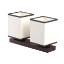 Imagine Plafoniera Bendis Wenge 2xE14 40W