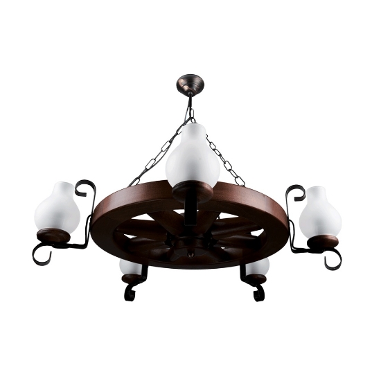 Imagine Lustra Elaria Wenge D50 5xE14 40W