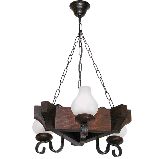 Imagine Lustra Davos Wenge 3xE14 40W