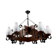 Imagine Lustra Davos Wenge 8xE14 40W