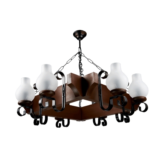 Imagine Lustra Davos Wenge 8xE14 40W