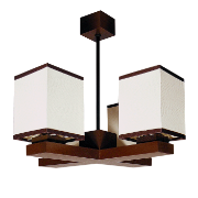 Imagine Lustra Bendis Wenge 4xE14 40W