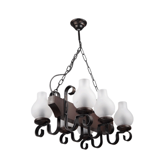 Imagine Lustra Sinna Wenge 6xE14 40W