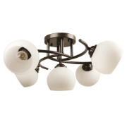 Imagine Lustra Ramona Wenge+Alb 5xE27 60W