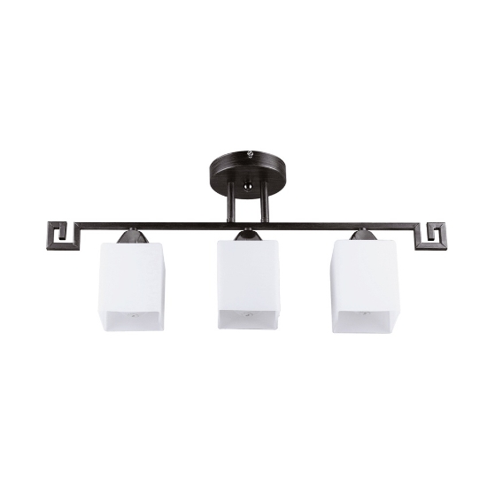 Imagine Lustra Elada Alb+Wenge 3xE27 60W