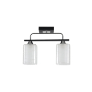 Imagine Lustra Niege Crom+Negru+Alb 2xE27 60W