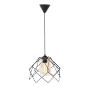 Imagine Pendul Kontes Negru 1xE27 60W