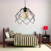 Imagine Pendul Kontes Negru 1xE27 60W