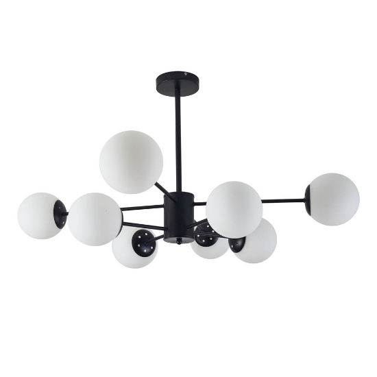 Imagine Pendul Lace 8XE27 IP20, negru, Erste