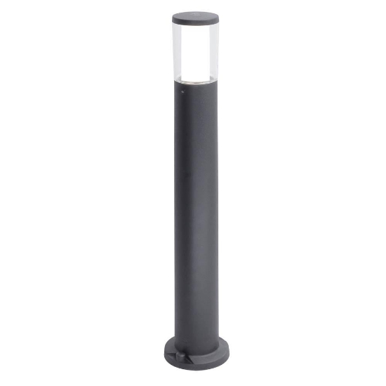 Imagine Stalp Carlo 3.5W GU10 LED Negru IP55 80cm