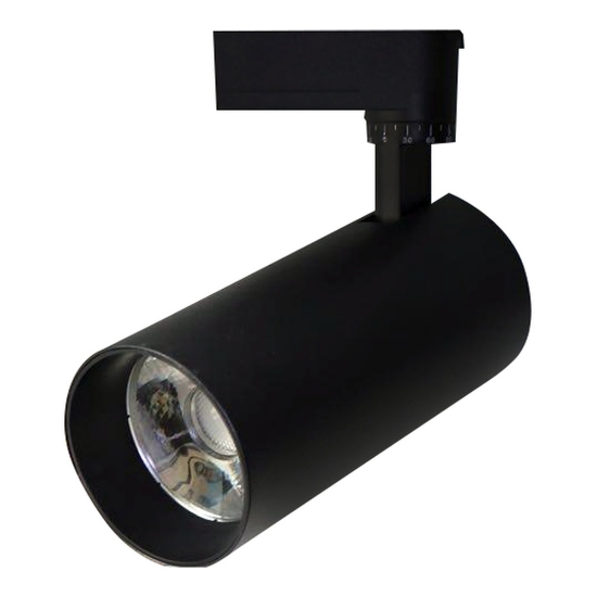Imagine Spot sina LED 30W 3000K 3150lm, negru, Kendal