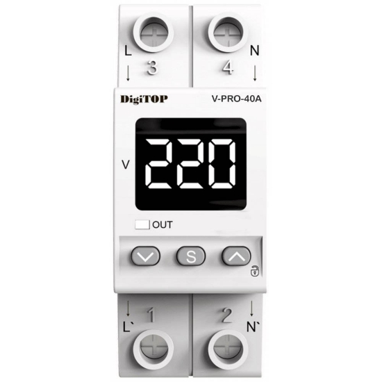 Imagine Releu trifazat cu contactor – DIGI TOP | V-PRO-3F40A
