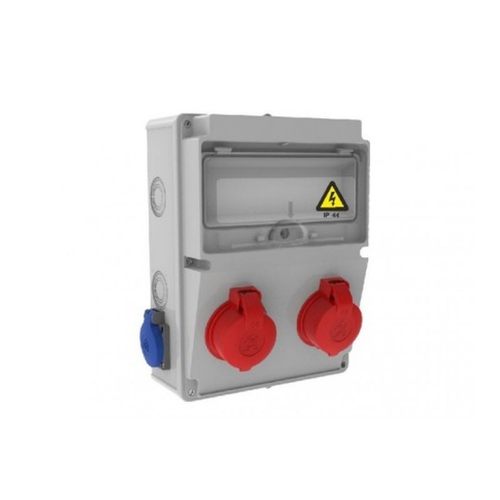 Imagine Tablou Sigurante 2P (3x25A) 380V + 2P (1x16A) 220V IP44