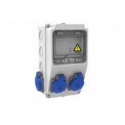 Imagine Tablou Sigurante 2P (1x16A) + 2P (1x16A) 220V IP44