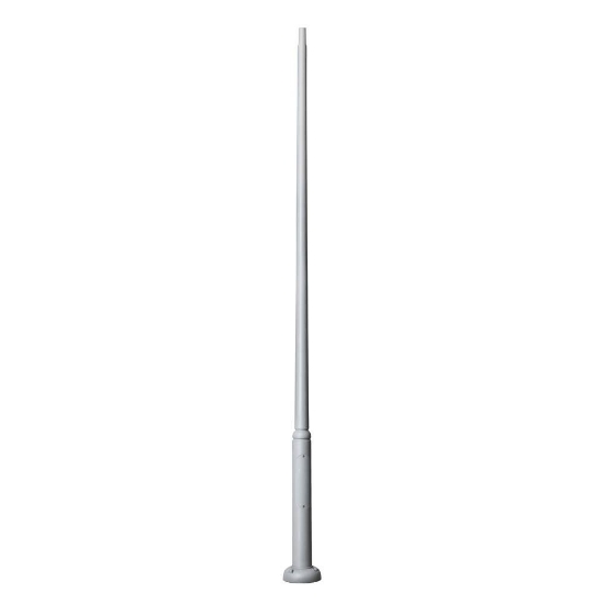 Imagine Stalp Pietonal Modern Gri EKTOR 4m - FUMAGALLI