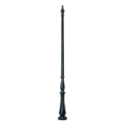Imagine Stalp Pietonal Clasic Negru HOREB 3.5m - FUMAGALLI