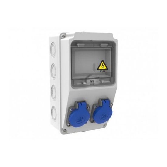 Imagine Tablou Sigurante 2P (1x16A) 220V IP44