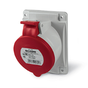 Imagine Priză industrială fixă 3P+N+E 32A 400V IP44 – SCAME | 413.3267