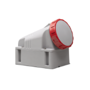 Imagine Priză industrială aplicată 3P+N+E 63A 400V IP67 – SCAME | 518.6357T