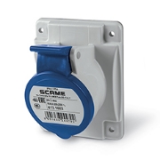Imagine Priză industrială fixă 2P+E 16A 250V IP44 – SCAME | 413.1663