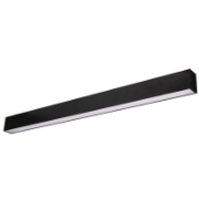 Imagine Corp Liniar Interconectabil LED Negru ETERNA 28W 4000K 1200mm IP40 Dispersor Opal - PELSAN