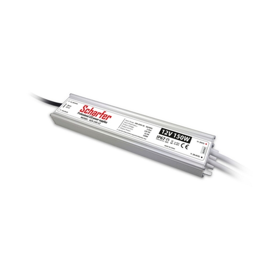 Imagine Sursa alimentare 150W 12V IP67, Scharfer